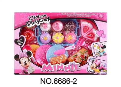 Minnie pizza with elegant cake - OBL728401
