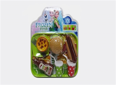 Snow and ice colors play toys fast food combination - OBL728474