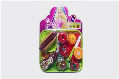Barbie play toys fast food combination - OBL728479