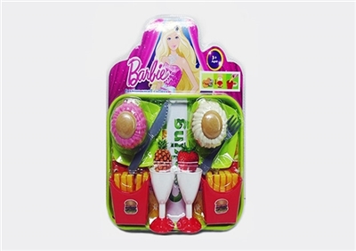 Barbie play toys fast food combination - OBL728485