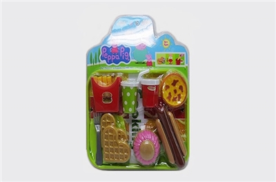 The pig page play toys fast food combination - OBL728490