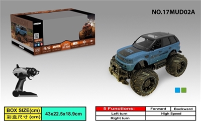 And 2.4 G cross off-road remote control car - OBL728630