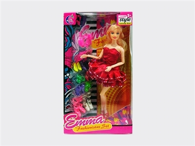 11.5寸实身活关节时尚芭比 - OBL728684