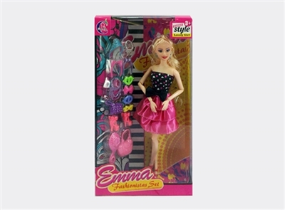 11.5 inch solid body fashion barbie - OBL728686