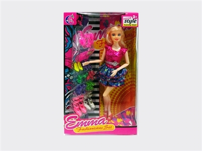 11.5寸实身活关节时尚芭比 - OBL728687