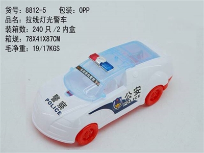 Arrows lights a police car - OBL728701