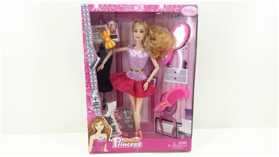 Fashion barbie doll dress accessories kit. Solid body. Live hand. 11 joints - OBL728876