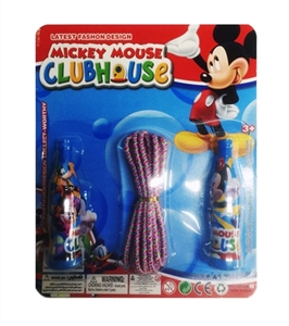 The Mickey Mouse is jumping rope - OBL729093