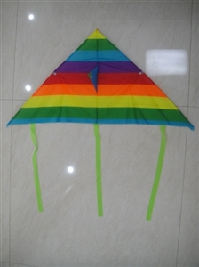 90 cm striped triangle kite (wiring) - OBL729120