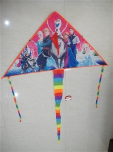 1.4 meters color printing colors triangle kite snow and ice (wiring) - OBL729148