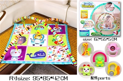 Square baby gym carpet (no music) - OBL729271