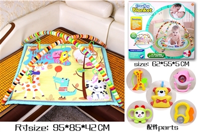 Square baby gym carpet (with music) - OBL729275