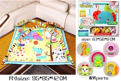 Square baby gym carpet (no music) - OBL729293