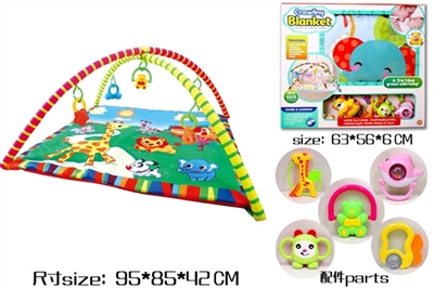 Square baby gym carpet (no music) - OBL729296