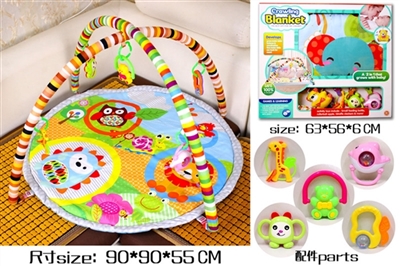 Round the baby gym carpet (no music) - OBL729304