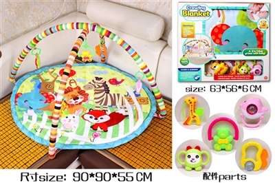Round the baby gym carpet (no music) - OBL729305