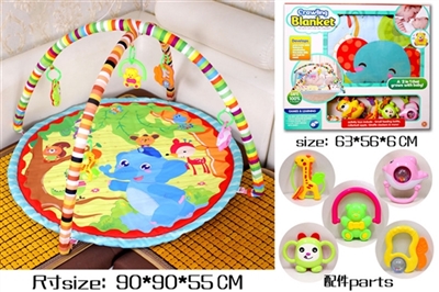 Round the baby gym carpet (no music) - OBL729306