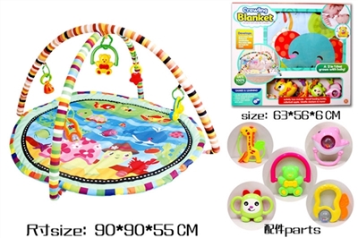 Round the baby gym carpet (no music) - OBL729307