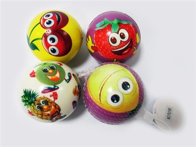 Mesh bag single fruit grain of 10 cm PU ball - OBL729377