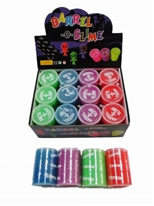 Box 12 zhuang transparent skin glue barrel sand (7.5 * 5.5 CM) - OBL729475