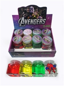 Box 12 square barrel zhuang crystal mud and spider-man - OBL729586