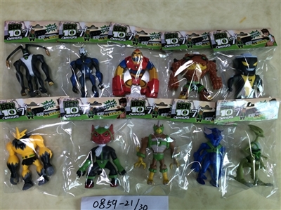 BEN10 doll with lamp 10 assortments - OBL729762