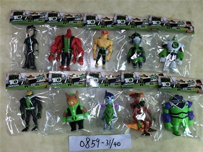BEN10 doll with lamp 10 assortments - OBL729763