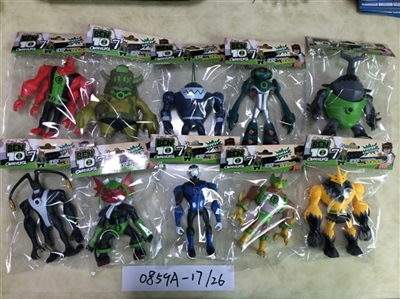10 mixed BEN10 doll with projection - OBL729766