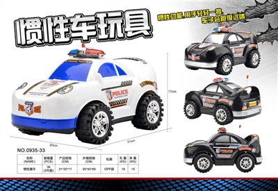 Inertia a police car - OBL729858