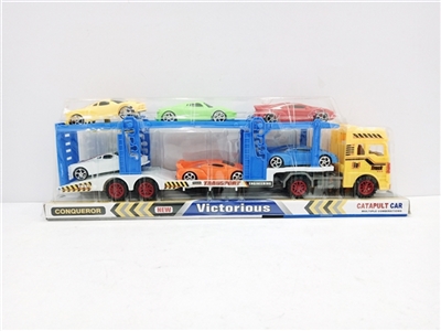 Inertial drag belt ejection head car (yellow, blue) - OBL730011