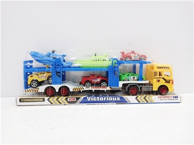 Inertial drag belt ejection head car (yellow, blue) - OBL730015