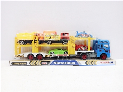 Inertial drag belt ejection head car (yellow, blue) - OBL730016