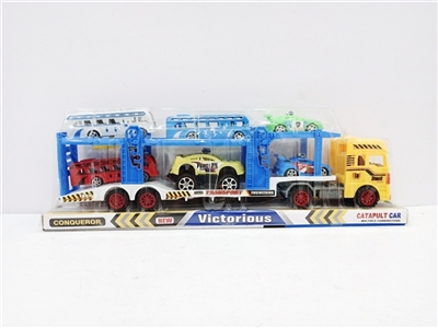 Inertial drag belt ejection head car (yellow, blue) - OBL730018