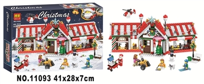 Christmas series of building blocks - OBL730043