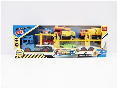 Inertial drag belt ejection head car (yellow, blue) - OBL730049