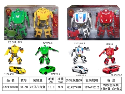 Car deformation of PVC box - OBL730080