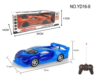 (new) four-way remote bugatti 1:16 - OBL730197