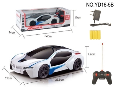 Four-way remote-controlled BMW i8 1:16 - OBL730204