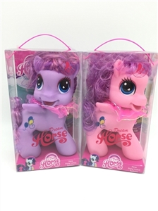 High-grade PVC box of oversized evade glue horse bezoar horse music band cloak - OBL730378