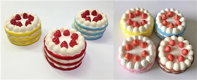 慢回弹PU草莓蛋糕 - OBL730511