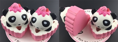 慢回弹PU熊猫蛋糕 - OBL730579