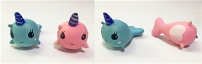 慢回弹PU独角鲸鱼 - OBL730592