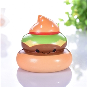 慢回弹PU汉堡大便造型 - OBL730615