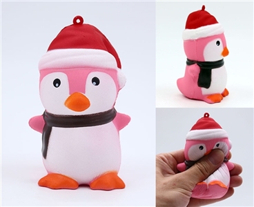 慢回弹PU圣诞企鹅 - OBL730625