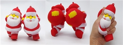 慢回弹PU背包圣诞老人 - OBL730627