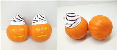 慢回弹PU万圣节南瓜冰淇淋 - OBL730631