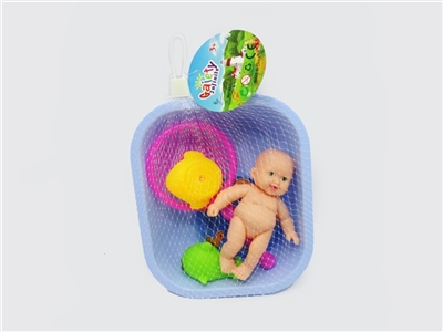 搪胶娃娃+浴盆套装 - OBL730752