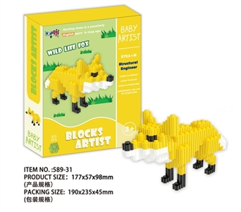 The fox microparticles building blocks - OBL730766