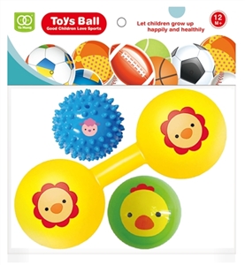 哑铃按摩球套三 - OBL730882