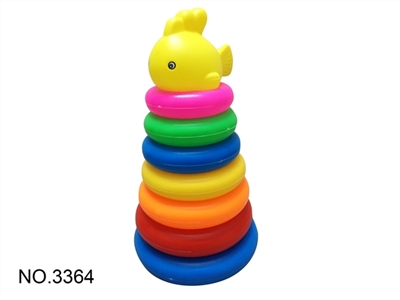 Seven layers bottle blowing ring (fish) - OBL730903